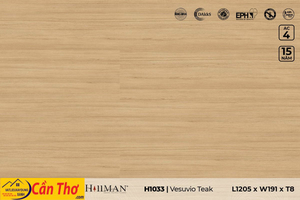 Sàn gỗ H1033 Vesuvio Teak - 8mm - AC4