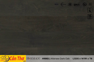 Sàn gỗ H1002 Attersee Dark Oak - 8mm - AC4