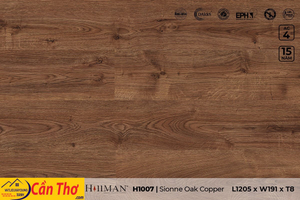 Sàn gỗ H1007 Sionne Oak Copper - 8mm - AC4