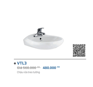 Lavabo Viglacera VTL3