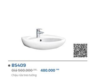 Lavabo Viglacera BS409