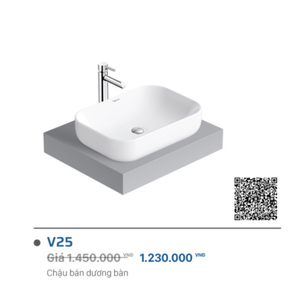 Lavabo Viglacera V25