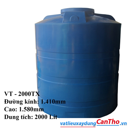 Bồn Roto 2000 Đứng Thấp